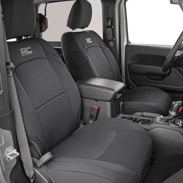 Seat Covers | Front and Rear | Jeep Wrangler JL 4WD (2018-2026)