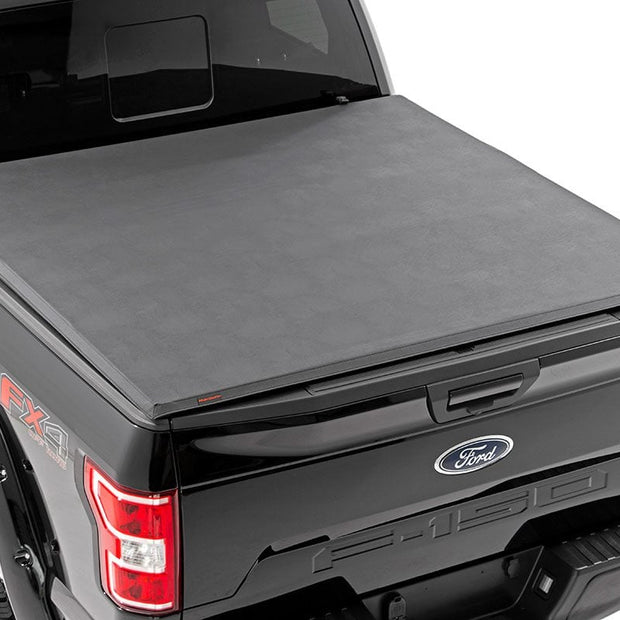 Soft Tri-Fold Bed Cover | 6'7" Bed | Ford F-150 (15-20)/Raptor (17-20)