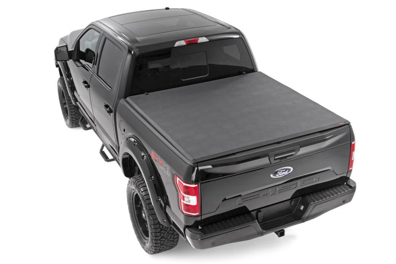 Soft Tri-Fold Bed Cover | 5'7
