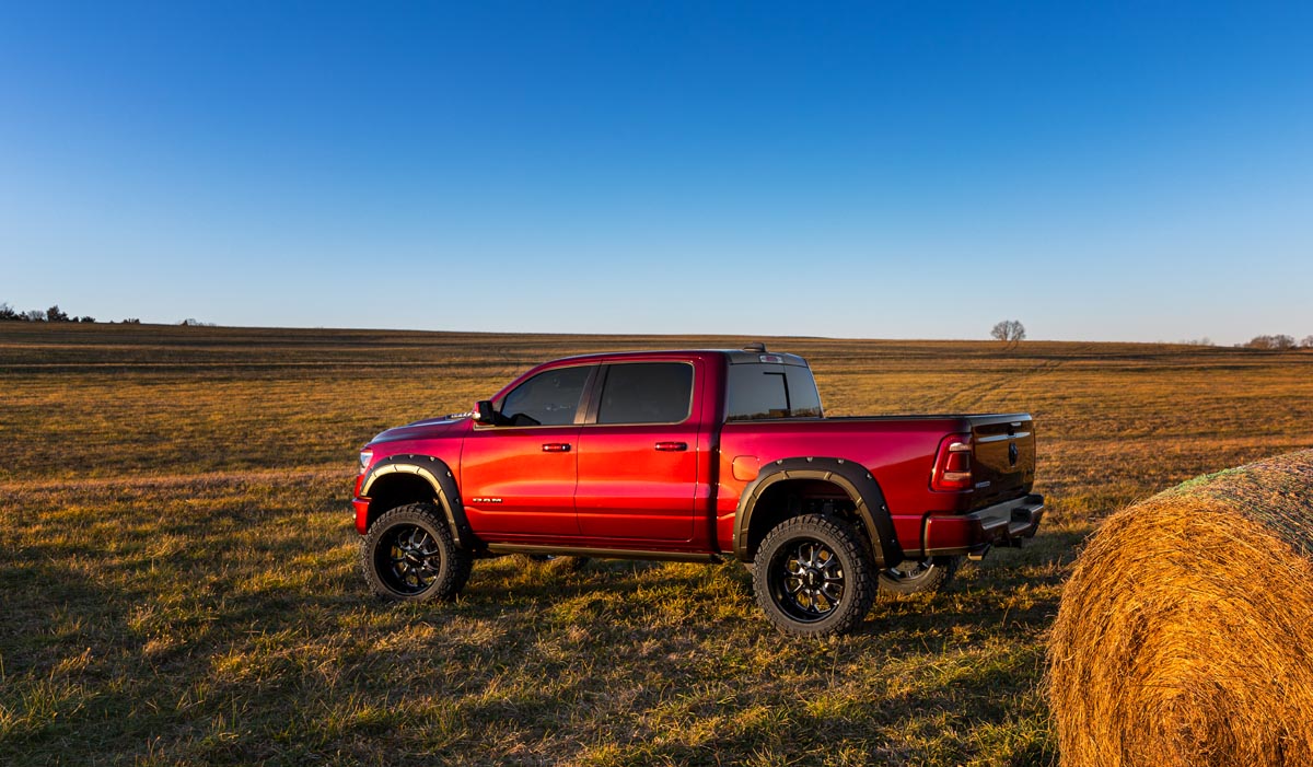 Fender Flares | Defender | PRP Deep Cherry Red Crystal | Ram 1500 (19-24)