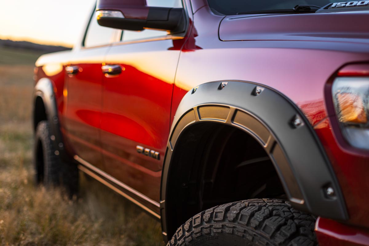 Fender Flares | Defender | PAF Silver | Ram 1500 2WD/4WD (2019-2024)
