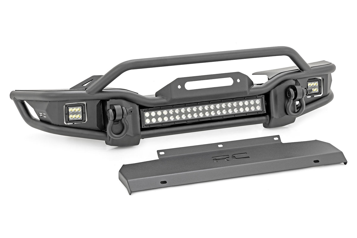 Front Winch Bumper | Tubular | Skid Plate | Jeep Gladiator JT/Wrangler JK & JL/Wrangler Unlimited