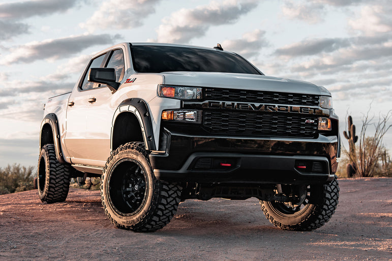 Fender Flares | Defender | GTL Desert Sand | Chevy Silverado 1500 (19-26)