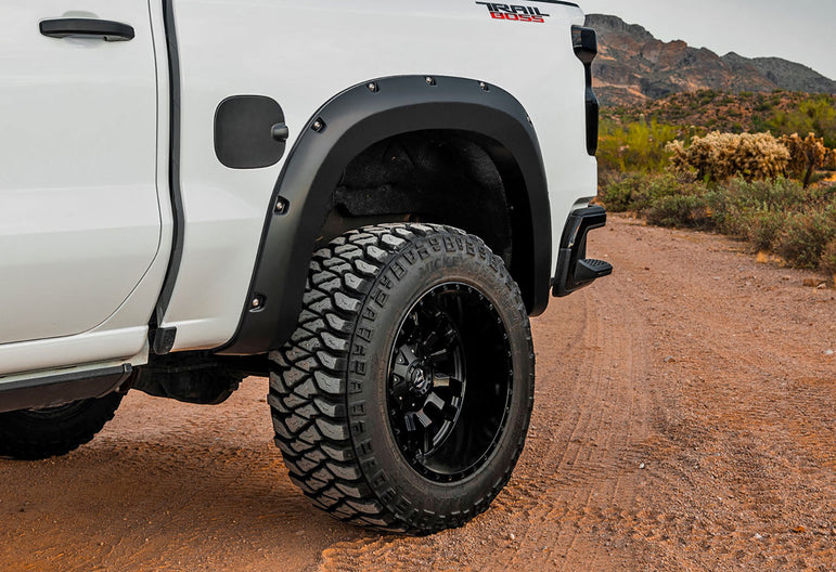 Fender Flares | Sport | GXP Lakeshore Blue | Chevy Silverado 1500 (19-21)