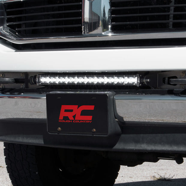 LED Light Kit | Bumper Mount | 20" Black Single Row | Ram 2500 (03-18)/3500 (03-18)