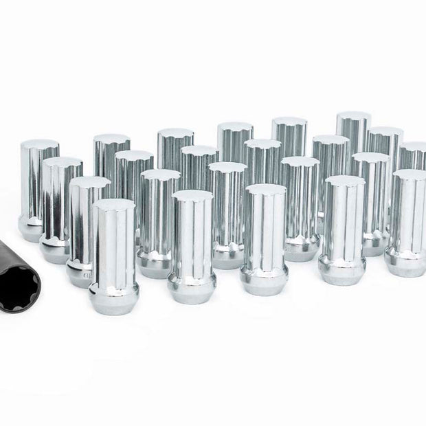 M14 x 1.5 Lug Nut Set of 24 | Chrome