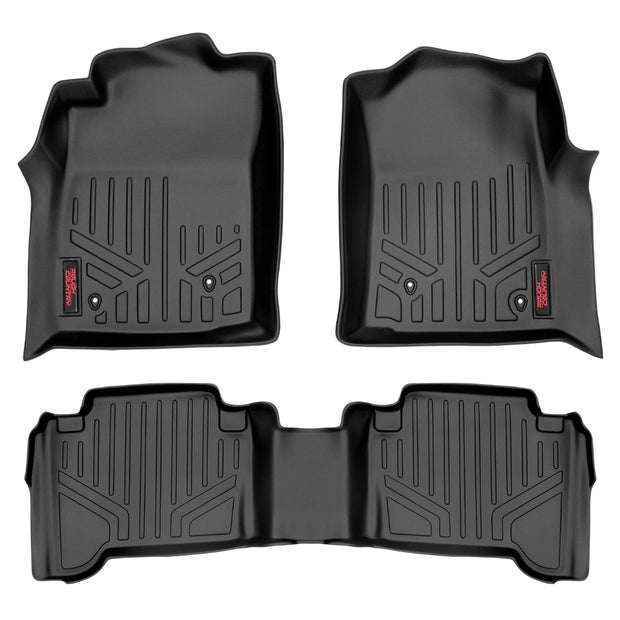 Floor Mats | Front and Rear | Double Cab | Toyota Tacoma 2WD/4WD (2005-2011)