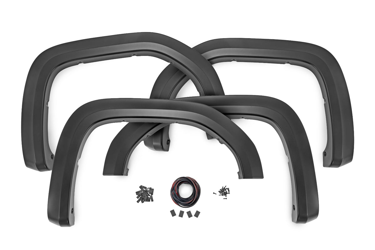 Fender Flares | Sport | GAN Silver Ice Metallic | GMC Sierra 1500 (19-26)