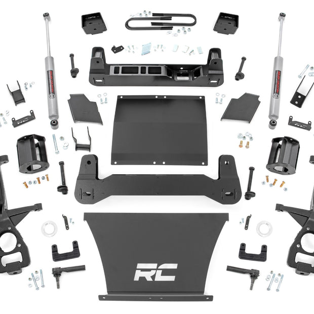 6 Inch Lift Kit | Mono Leaf Rear | Chevy Silverado 1500 4WD (2025-2026)