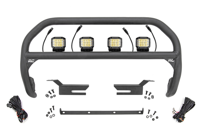 Nudge Bar | 3 Inch Wide Angle Led (x4) | Ford Bronco 4WD (2021-2026)