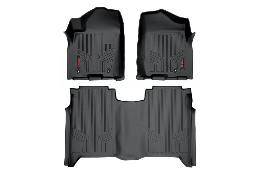 Floor Mats | FR & RR | Crew Cab | Nissan Titan 2WD/4WD (2004-2015)