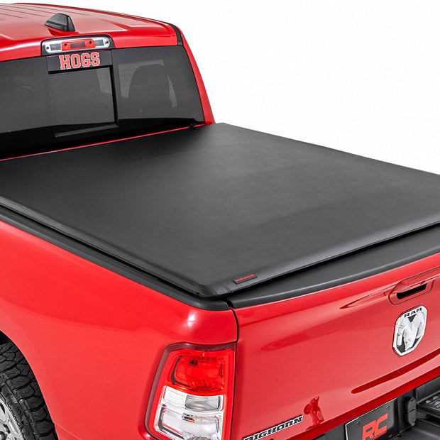 Soft Roll Up Bed Cover | 6'4" Bed | No Rambox | Ram 1500/2500/3500 (10-25 & Classic)