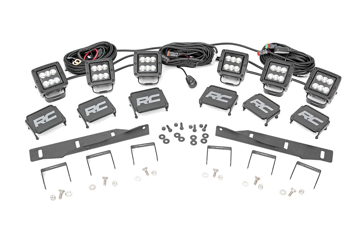 LED Light Kit | Fog Mount | Triple 2
