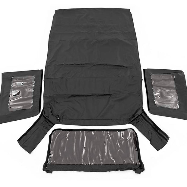 Soft Top | Replacement | Black | 4 Door | Jeep Wrangler Unlimited (07-09)