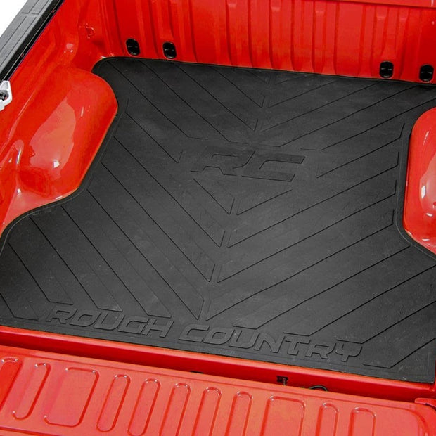 Bed Mat | 8' Bed | RC Logo | Chevy/GMC Sierra 1500 (19-26)/Silverado 1500 (19-26)