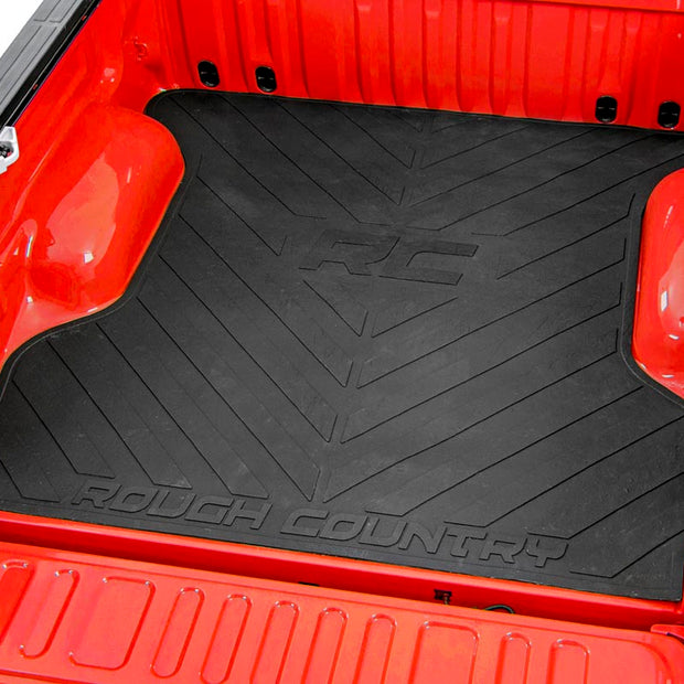 Bed Mat | 6'7" Bed | RC Logo | Chevy/GMC Sierra 1500 (19-26)/Silverado 1500 (19-26)