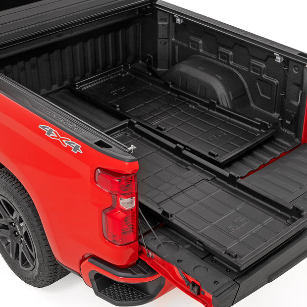 Slide-Out Truck Bed Cargo Tray | Easy Tailgate Access | Universal Fitment