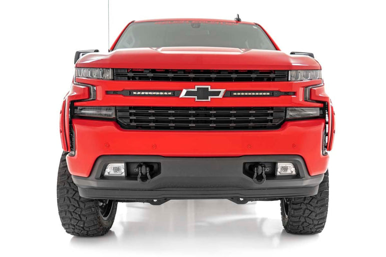 Tow Hook Brackets | D-Ring Combo | Chevy Silverado 1500 2WD/4WD (2019-2022)