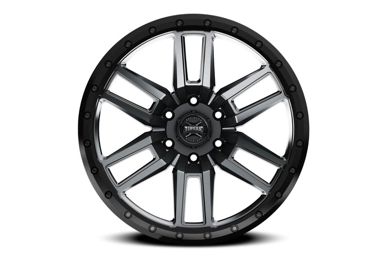 Torque Pritchett | Anthracite w/Black Lip | 20x9 | 6x5.5 | -12mm