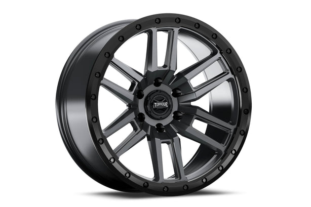 Torque Pritchett | Anthracite w/Black Lip | 18x9 | 6x5.5 | -12mm