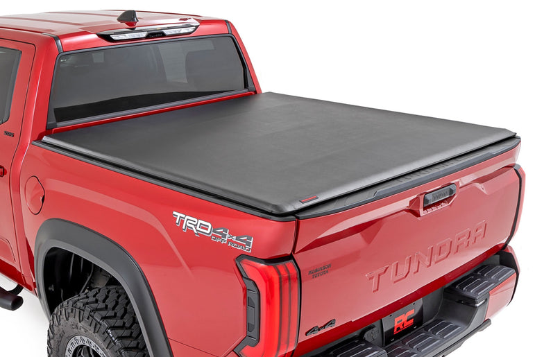 Soft Roll Up Bed Cover | 5'7" Bed | Toyota Tundra 2WD/4WD (2022-2026)