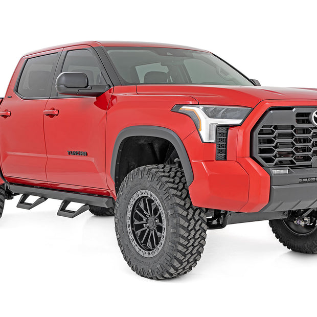 SRX2 Adj Aluminum Steps | CrewMax | Toyota Tundra 2WD/4WD (2022-2026)