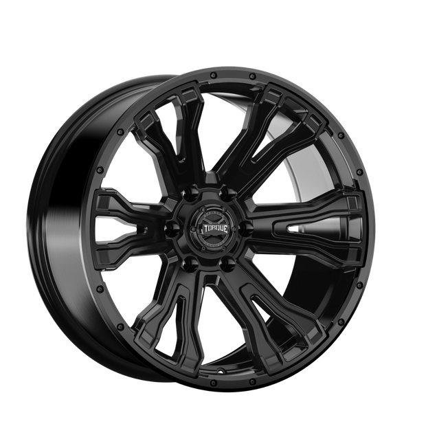 Torque Prime | Satin Black | 20x9 | 6x135 | -12mm