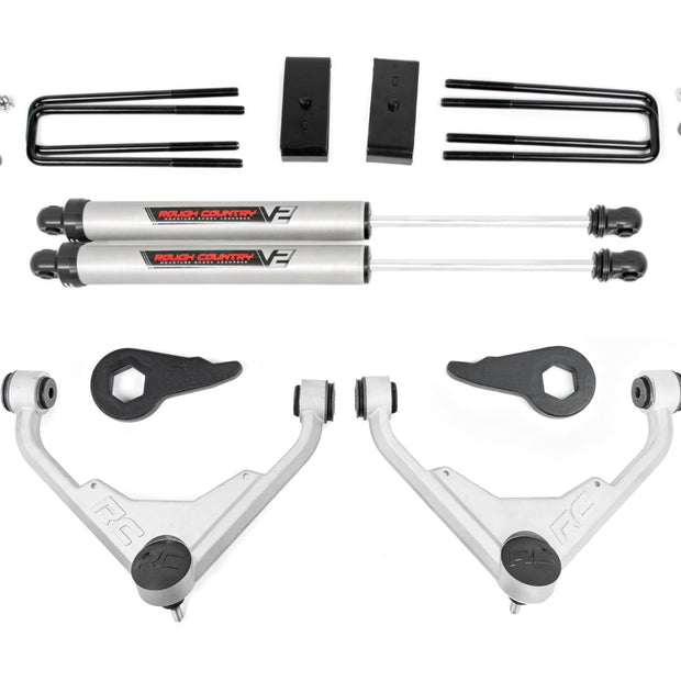 3 Inch Lift Kit | FT Code | V2 | Chevy/GMC 2500HD/3500HD/Suburban 2500/Yukon XL 2500 (01-10)