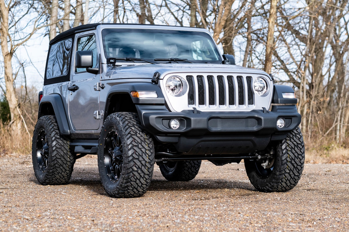 3.5 Inch Lift Kit | Adj Lower | FR D/S | M1 | Jeep Wrangler JL 4WD (24-26)