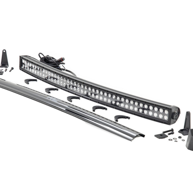 LED Light Kit | Bumper Mount | 40" Black Dual Row | Ram 2500/3500 4WD (11-18)