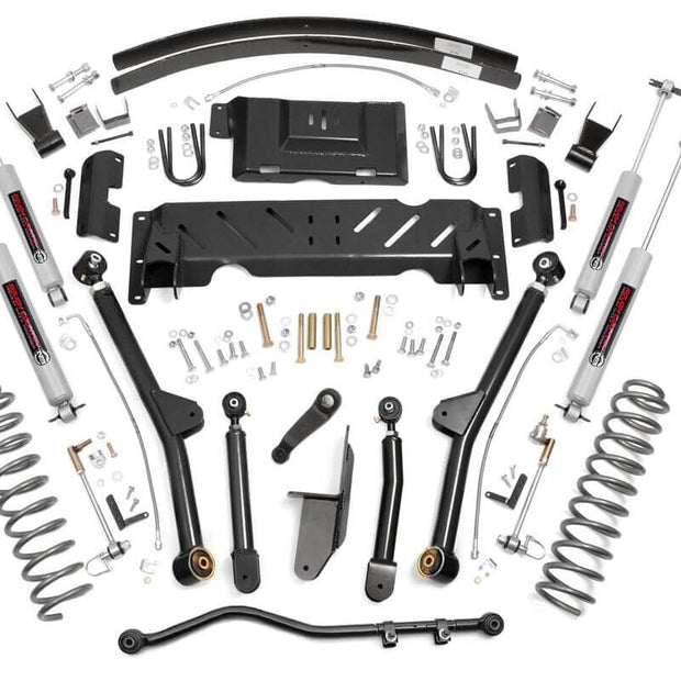 4.5 Inch Lift Kit | Long Arm | AAL | NP242 | Jeep Cherokee XJ 4WD (1984-2001)